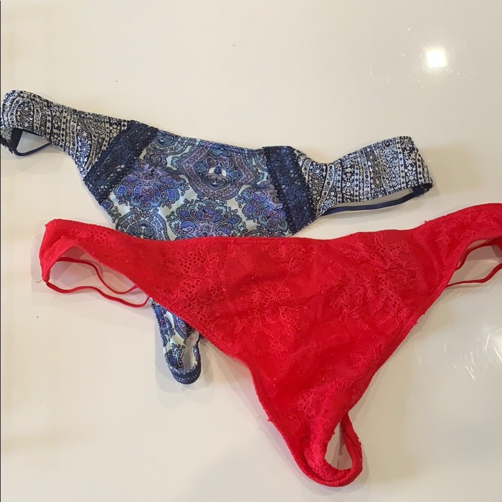 Victoria’s Secret thongs (2 pack) size large